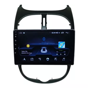 پخش کننده تصویری خودرو کارونیکس مدل Q5 lite مناسب برای پژو 206