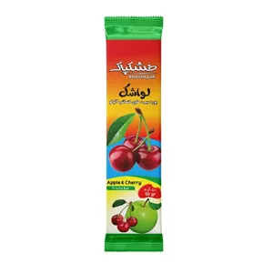 لواشک با طعم آلبالو و سیب خشکپاک - 50 گرم