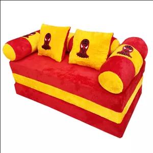 کاناپه کودک مدل تخت شو طرح مرد عنکبوتی 
