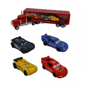 ماشین بازی مدل تریلر طرح مکویین مجموعه 5 عددی