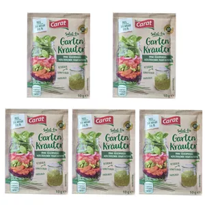 چاشنی سس سالاد کارات مدل Garten وزن 10 گرم بسته 5 عددی 