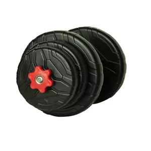 دمبل گرد قابل تنطیم وزن 7 کیلوگرم رادیس فیت مدل DVP-7Mix One Handle