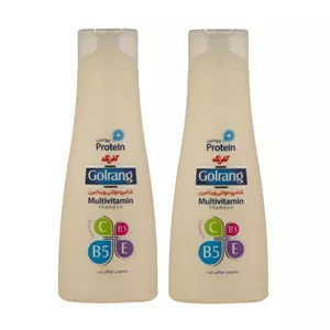 شامپو مو گلرنگ مدل Plus Protein حجم 400 میلی لیتر مجموعه 2 عددی