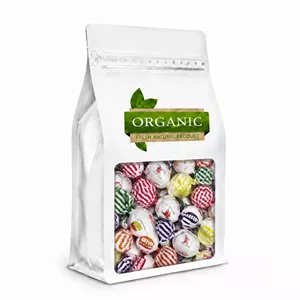 مینی تافی میوه ای ارگانیک - 500 گرم