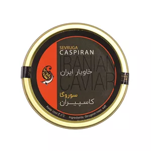 خاویار سوروگا خاویار ایران کاسپیران -  30 گرم   