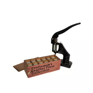 انبر پانچ چرم پگاه مدل حرفه‌ای مجموعه 12 عددی