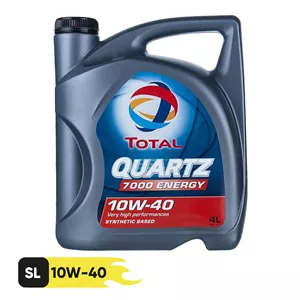روغن موتور توتال مدل ۷۰۰۰ 10w40 SL حجم ۴ لیتر