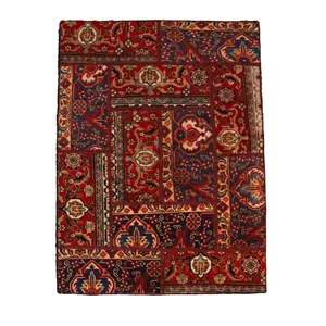 کلاژ فرش دستباف 1.5 متری مدل چهل تکه کد 40503224