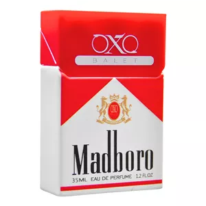 عطر جیبی مردانه اکس بالت مدل madboro red با رایحه گرم حجم 35 میلی‌لیتر
