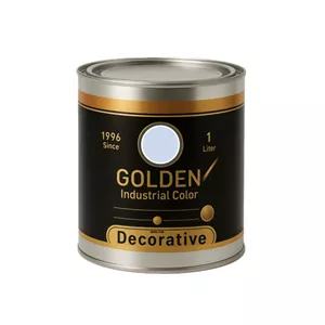 رنگ آبی روشن نیمه براق روغنی تات کد 0520-r70b حجم 1 لیتر