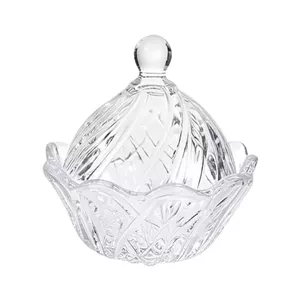 قندان مدل شیشه ای شیپوری کد 50704 
