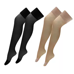 جوراب ساق بلند زنانه هانی مدل پارازین 1/20 بسته دو عددی