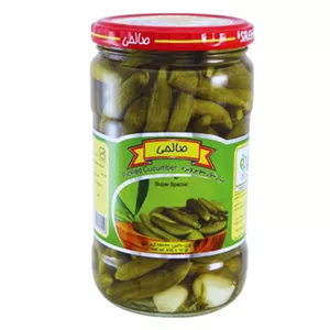 خیارشور پاستوریزه سوپر ویژه صالحی  - 650 گرم