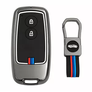 کاور ریموت و سوئیچ خودرو چیکال طرح فلزی کد P-1112 مناسب برای سوزوکی ویتارا