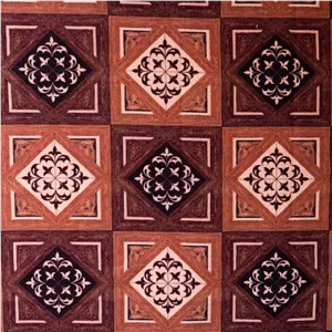 موکت مدل چاپی بن اصفهان سمنگان رنگ کرم