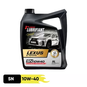 روغن موتور کانادا لوبریفنت مدل اسپیشیال 10W40 SN TOYOTA & LEXUS حجم 5 لیتر