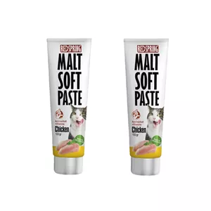 خمیر مالت گربه رداسپرینگ مدل Malt Soft Paste Chicken با طعم مرغ بسته 2 عددی