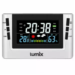ساعت رومیزی دیجیتال لومیکس مدل Atmos190
