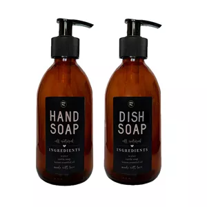 مخزن مایع ظرفشویی مدل NATURAL مجموعه دو عددی