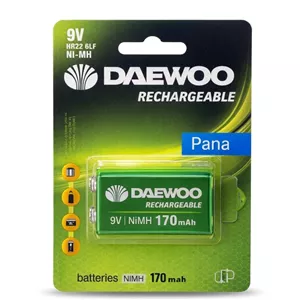  باتری کتابی قابل شارژ دوو مدل pana