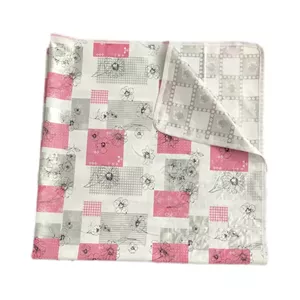 سفره 4 نفره مدل آوا طرح 2 رو کد 07 سایز 100×100 سانتی متر 