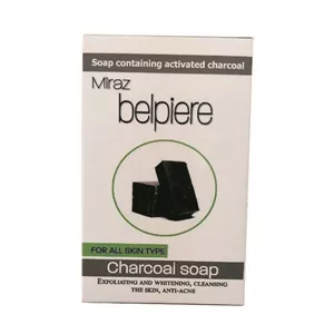 صابون شستشو میراز بلپیر مدل زغال اکتیو وزن 100 گرم