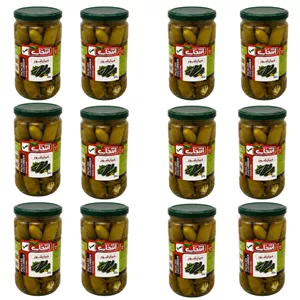 خیارشور درجه یک انتخاب - 640 گرم بسته 12 عددی