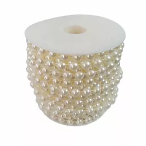 ریسه مروارید مدل لپه نباتی براق طول 10 متر