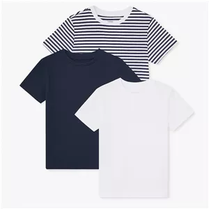 تی‌شرت آستین کوتاه پسرانه لوپیلو مدل ۸۰۰ مجموعه سه عددی 