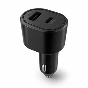 شارژر فندکی 45 وات 2 پورت مدل C