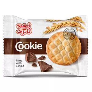 کلوچه کاکائویی نادری - 65 گرم بسته 30 عددی