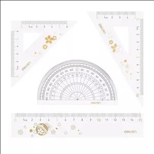 ست خط‌کش دلی مدل 79540 مجموعه 4 عددی