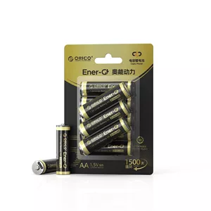 باتری لیتیومی قابل شارژ اوریکو مدل EG5C-UN-8PK-BP ظرفیت 2100 میلی‌ آمپر ساعت بسته 8 عددی 