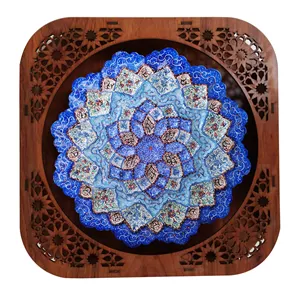 تابلو میناکاری مدل گل کد 20 s 