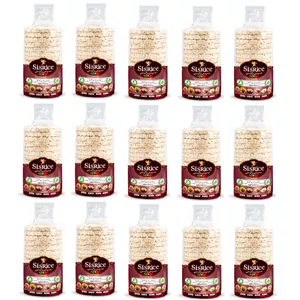 رایس کیک کینوا بدون گلوتن سیس رایس - 120 گرم بسته 15 عددی