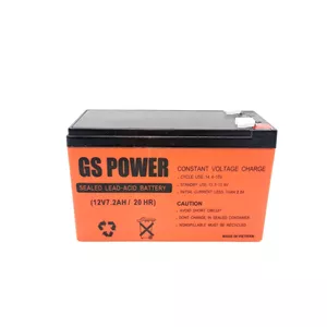 باتری سیلد اسید 12 ولت 7.2 آمپر مدل GS POWER