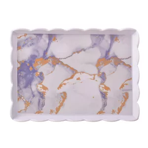 سینی بدون دسته مهروز مدل 6003 ابر و باد سایز 26×36 سانتی متر