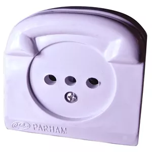 پریز تلفن پرهام مدل روکار کد T021