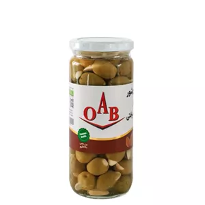 زیتون با مغز بادام اُ آ ب - ۵۰۰ گرم