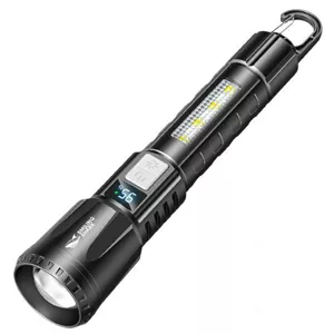 چراغ قوه دستی اسمایلینگ شارک مدل شارژی SD-5385A با نور چندرنگ