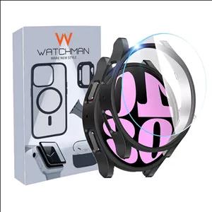 کاور واچ من مدل bumper-WM مناسب برای ساعت هوشمند سامسونگ Galaxy Watch 5 40 mm به همراه محافظ صفحه نمایش