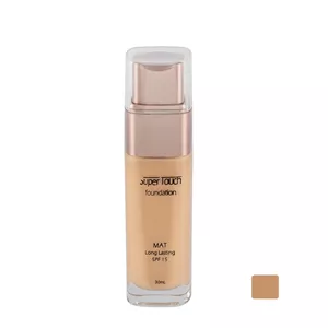 کرم پودر سوپرتاچ مدل شیشه ای شماره 205 حجم 30 میلی لیتر