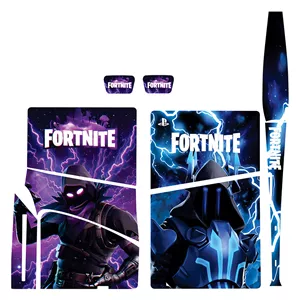 برچسب کنسول بازی پلی استیشن5 اسلیم دیسک خور توییجین وموییجین مدلfortnite 01 مجموعه7 عددی