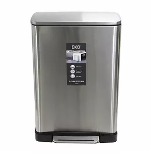 سطل زباله پدالی اکو مدل cube گنجایش 40 لیتر