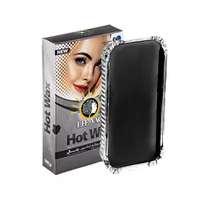 موم گرم لیواکسان مدل زغالی وزن 500 گرم 