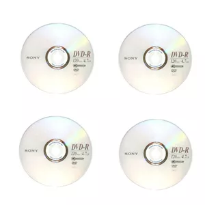 دی وی دی خام سونی مدل DVD-R بسته ۴ عددی 
