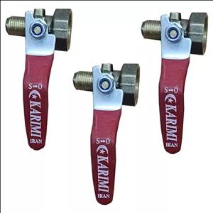 شیر گاز کریمی مدل ۱/۲ ژیگلور خور بسته 3 عددی