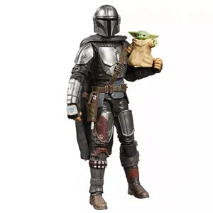 اکشن فیگور مدل مندلورین و بیبی یودا دین جارین طرح Mandalorian Baby Yoda Star Wars The Child 