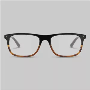 فریم عینک طبی ویفرر (Wayfarer) مردانه پرادا مدل 0PR-03RV-TFJ1O1-55 مناسب برای صورت بیضی، قلب، مستطیل و مربع