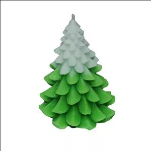 شمع مدل کاج کریسمس کد 013 بسته 2 عددی